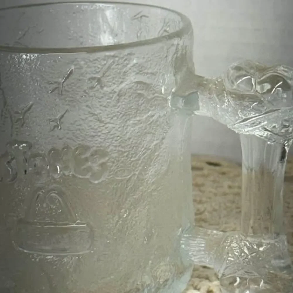 Vintage McDonald's The Flintstones Glass Mug